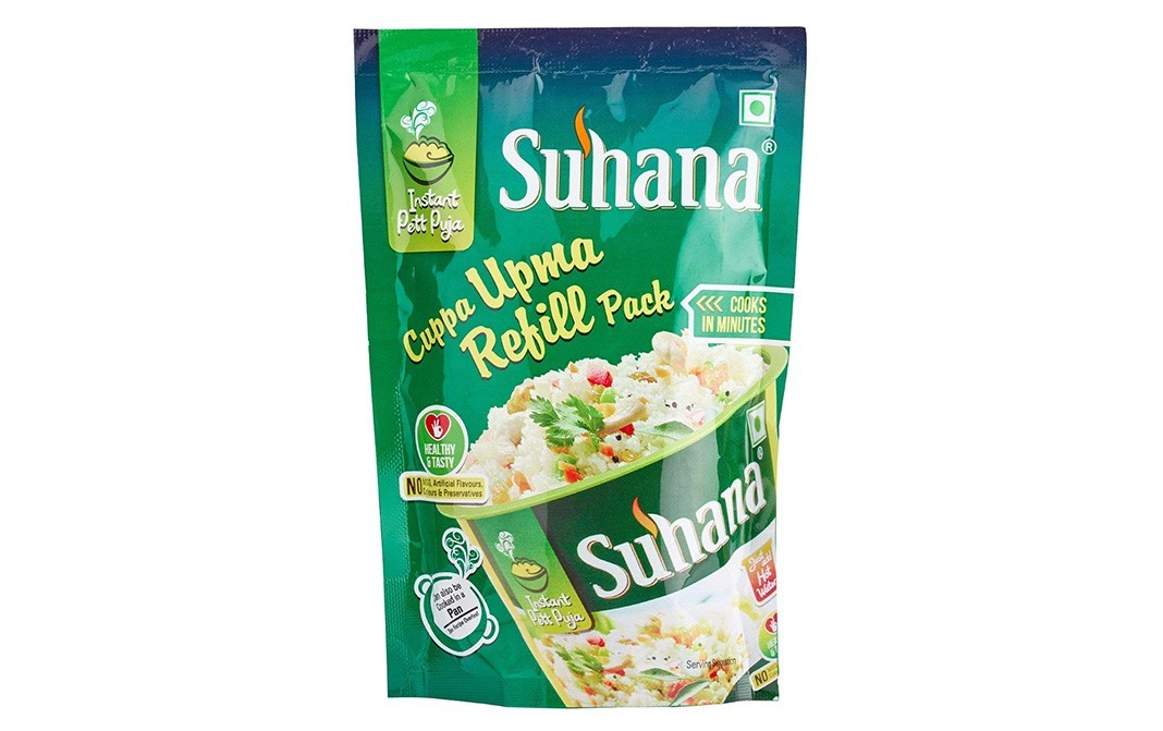 Suhana Cuppa Upma Refill   Pack  80 grams